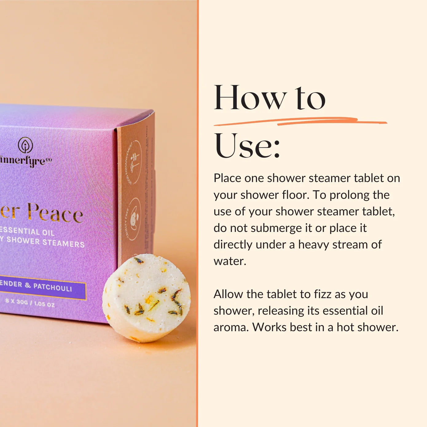 Inner Peace Shower Steamer