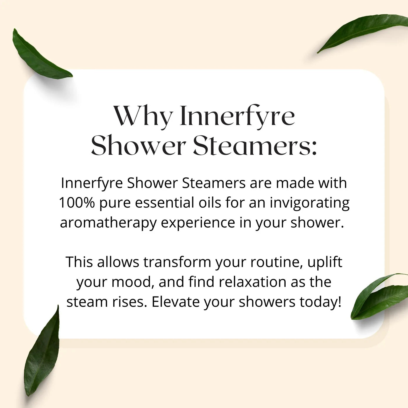 Inner Peace Shower Steamer