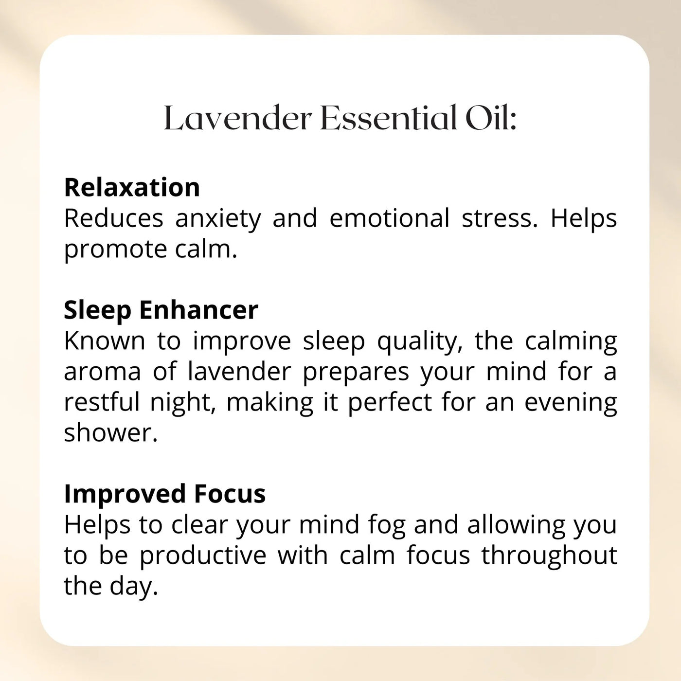 Inner Peace Shower Steamer