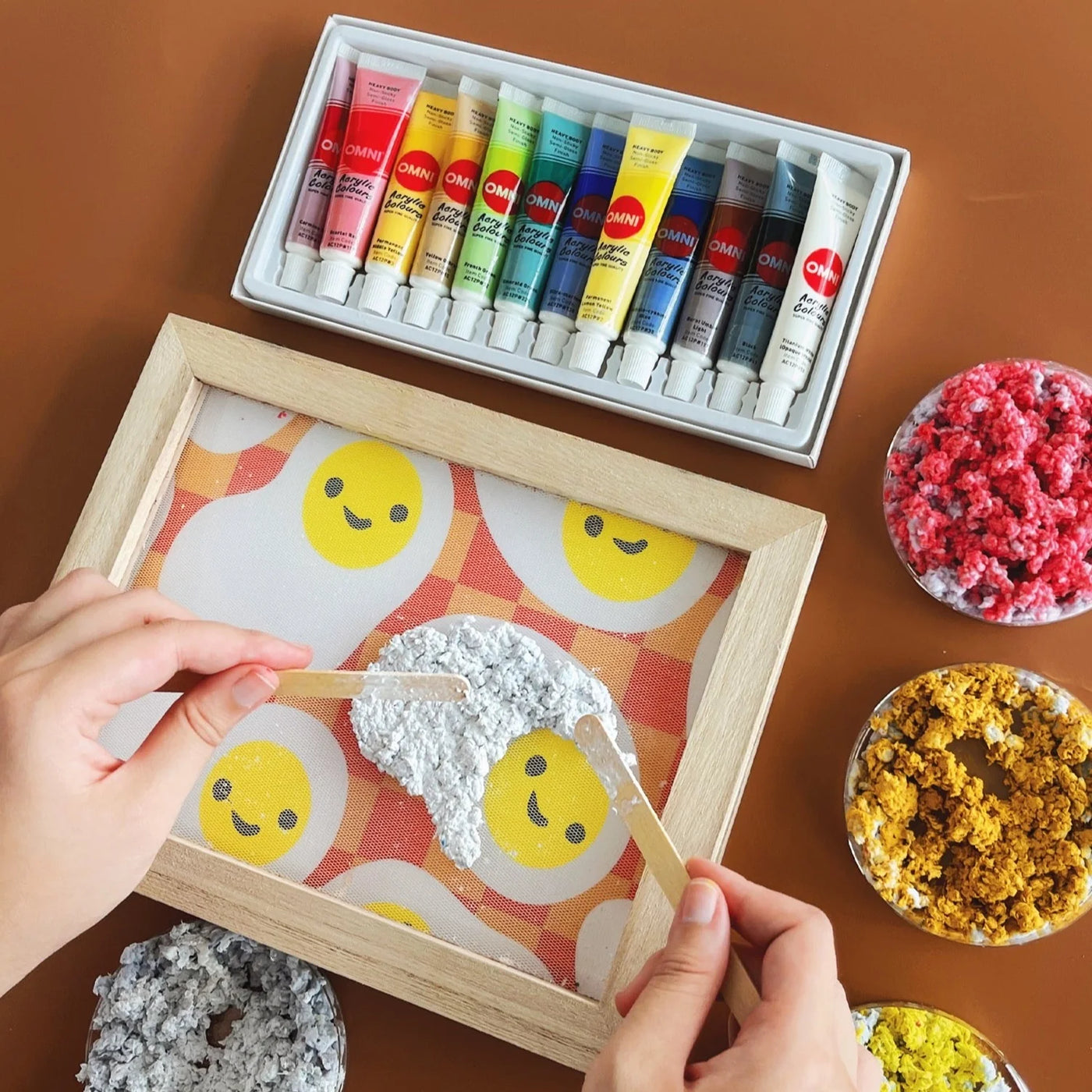 Paper Pulp Painting Workshop