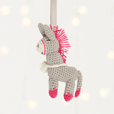 Hand Crafted Ornament - Noble Donkey