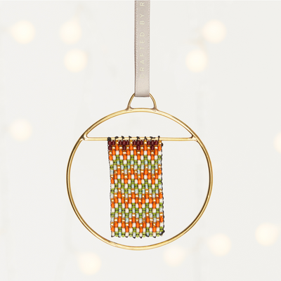 Hand Crafted Ornament - Dainty Tapestry