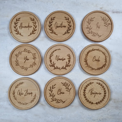 Large Wood Coaster (Bulk)