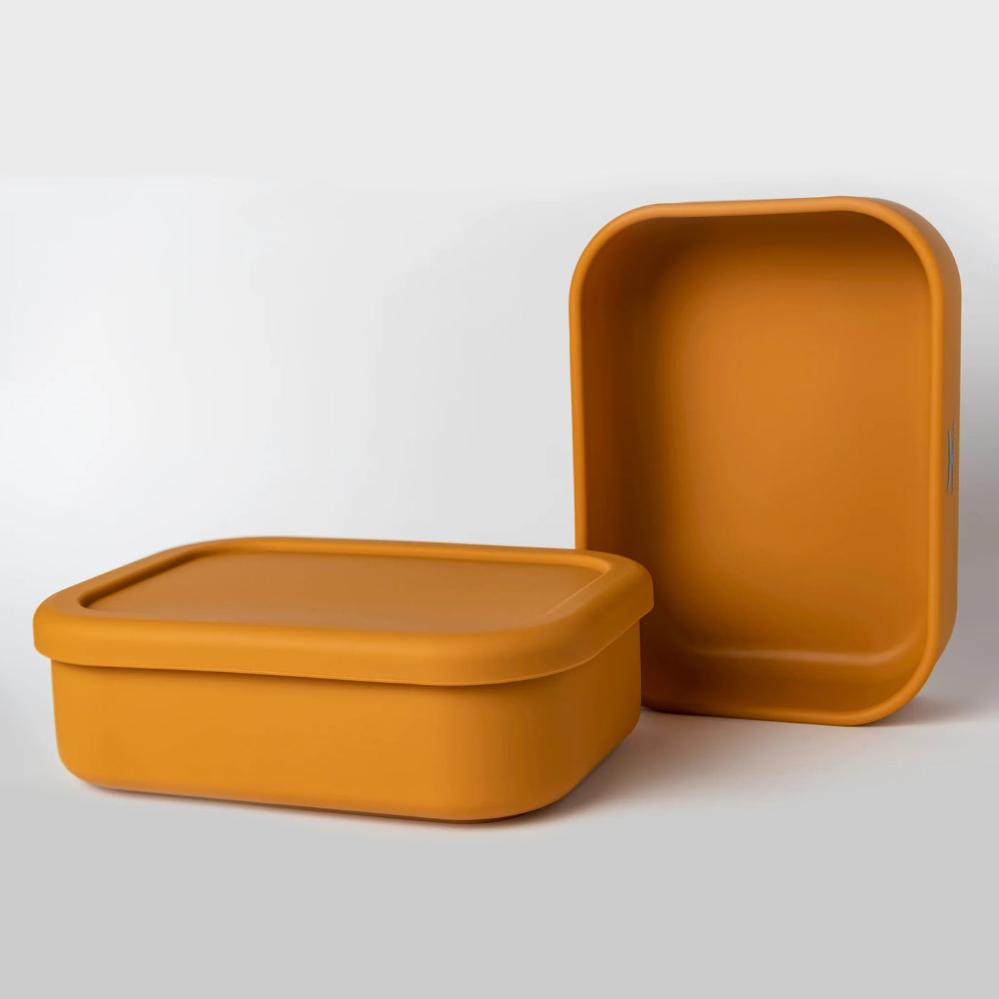 Silicone Reusable Rectangle with No Compartments Lunch Boxes (Bulk)