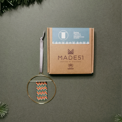 Hand Crafted Ornament - Dainty Tapestry