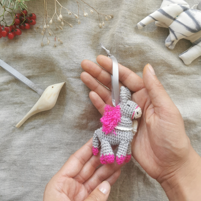 Hand Crafted Ornament - Noble Donkey