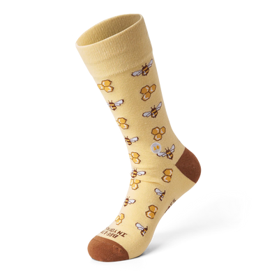 Keep on Bee-lieving Socks