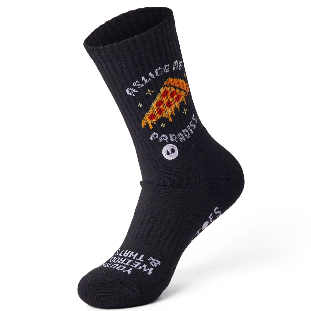 Weird Pizza Athletic Socks