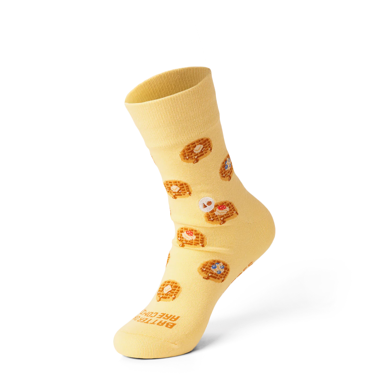 Breakfast Waffle Sock