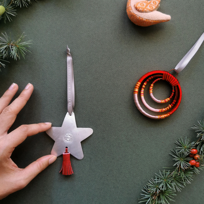 Handcrafted Ornament - Shooting Star