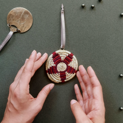 Handcrafted Ornament - Bright Bloom