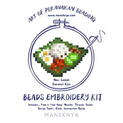 Peranakan Beading Embroidery Kit