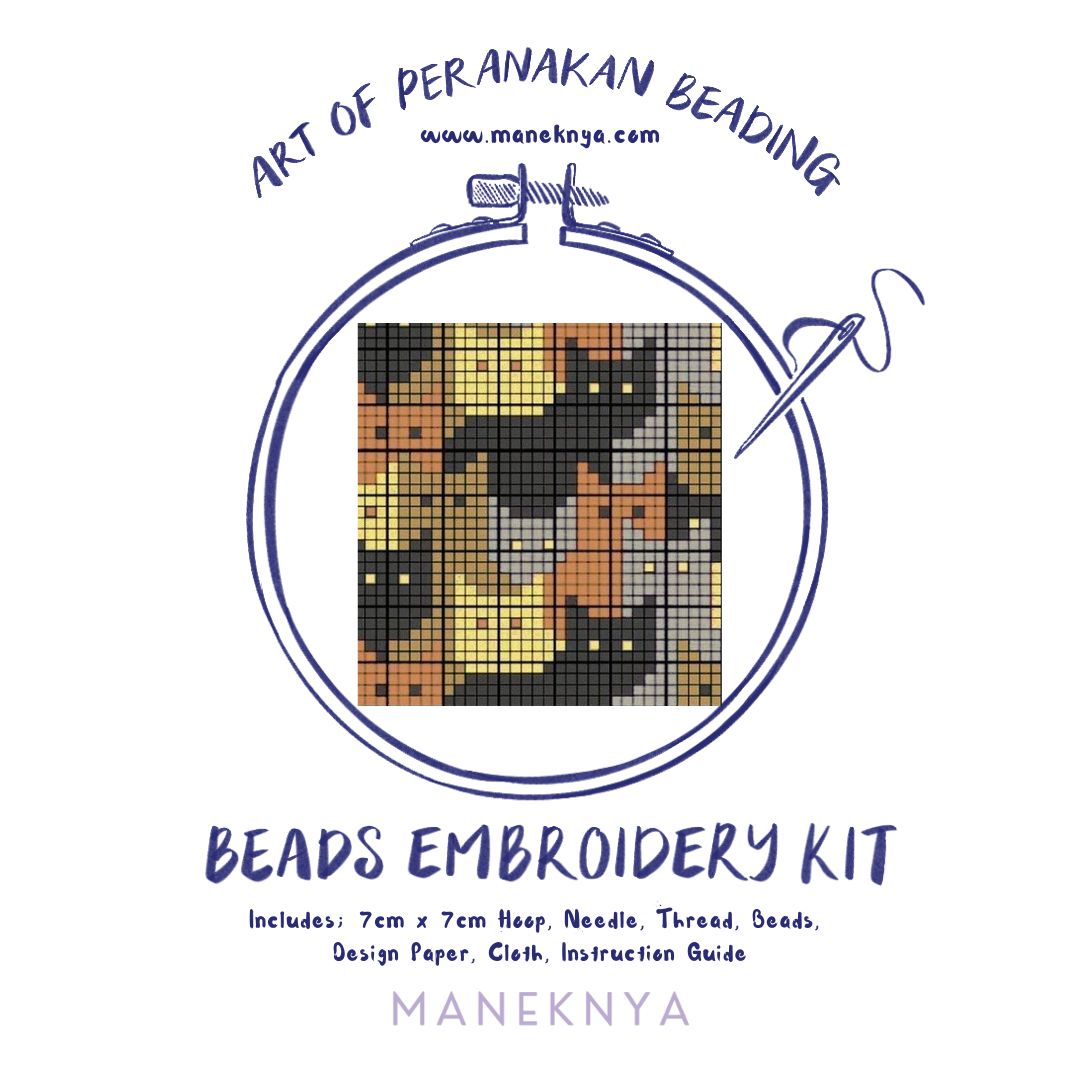 Peranakan Beading Embroidery Kit
