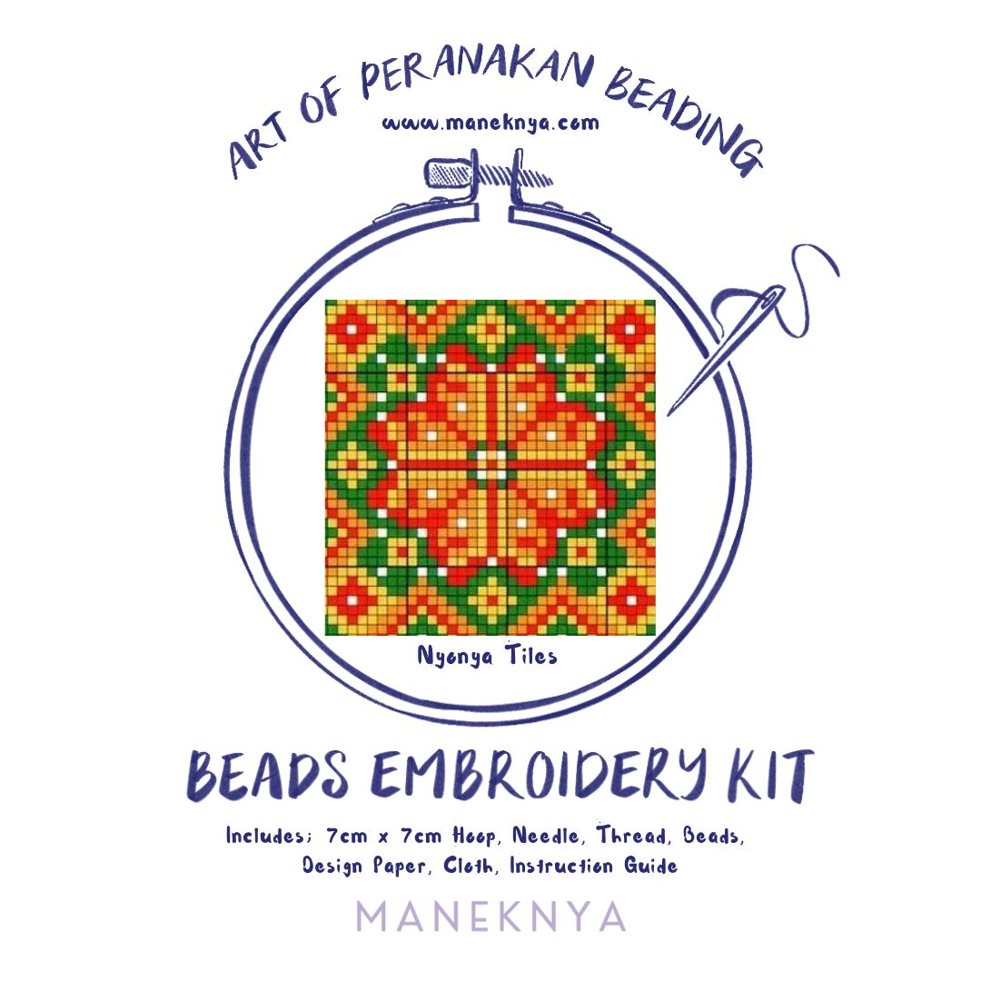 Peranakan Beading Embroidery Kit