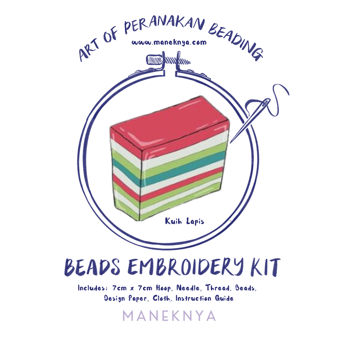 Peranakan Beading Embroidery Kit