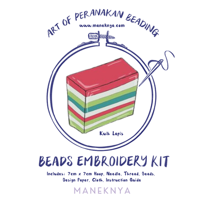 Peranakan Beading Embroidery Kit