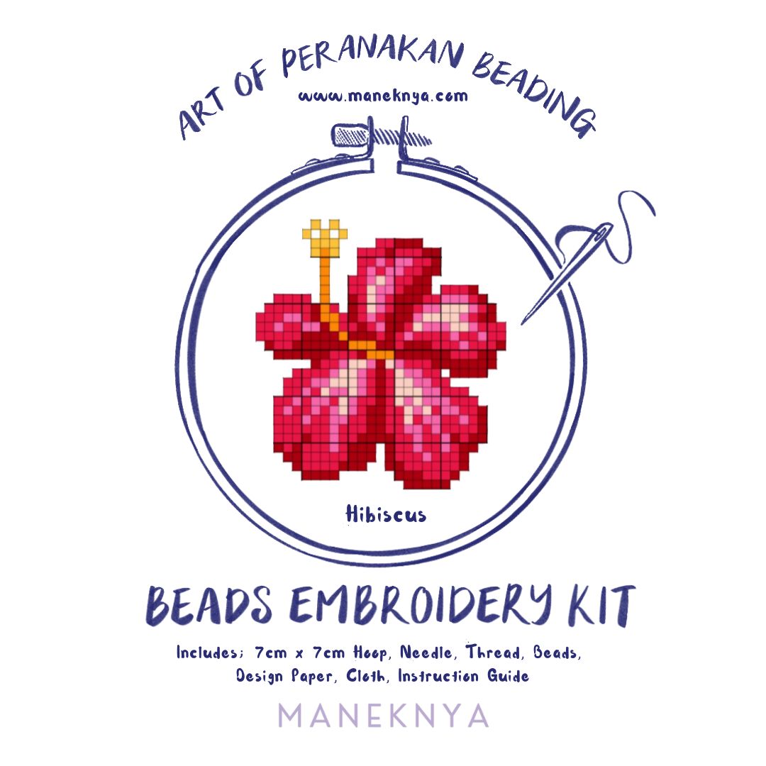 Peranakan Beading Embroidery Kit