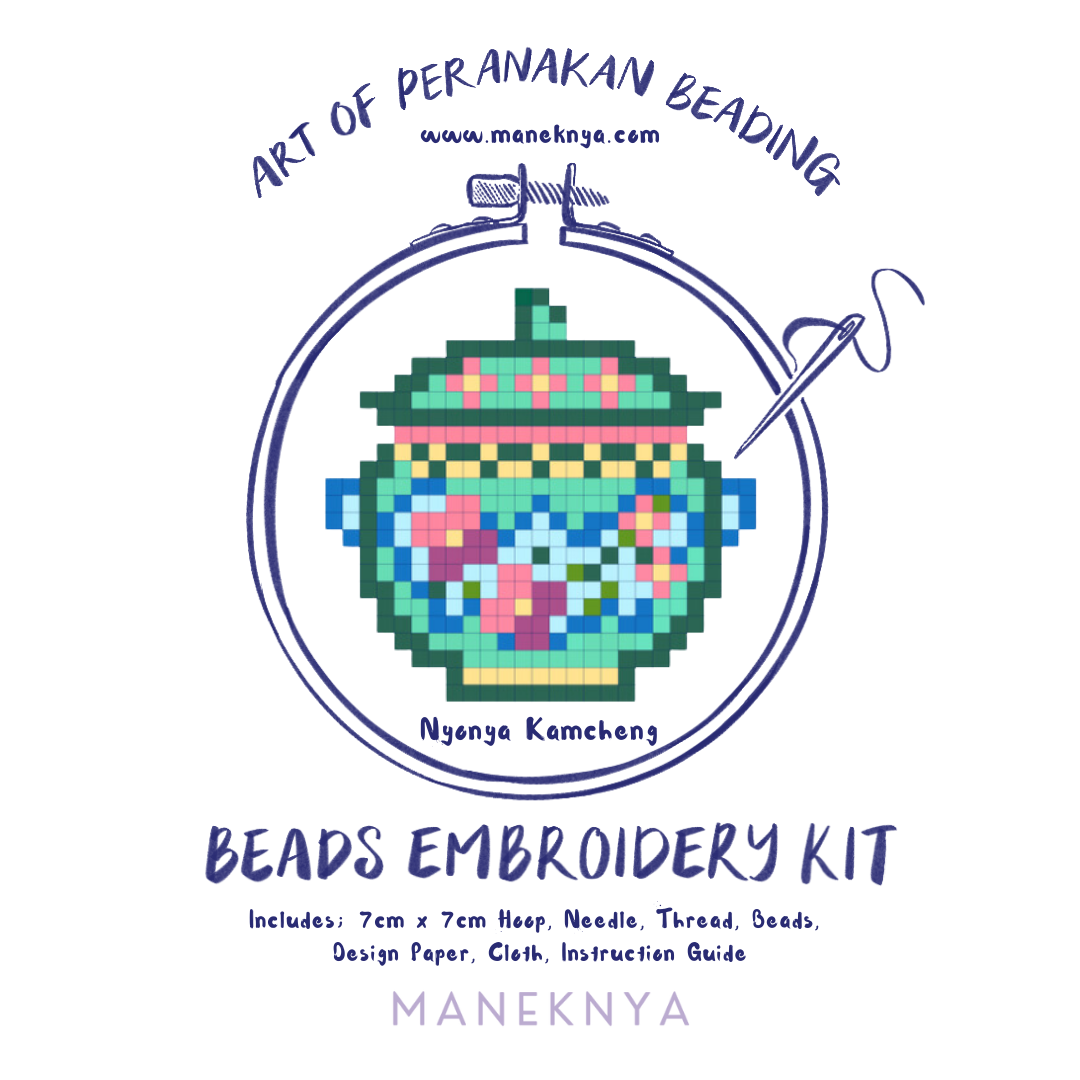 Peranakan Beading Embroidery Kit