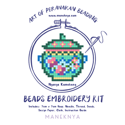 Peranakan Beading Embroidery Kit