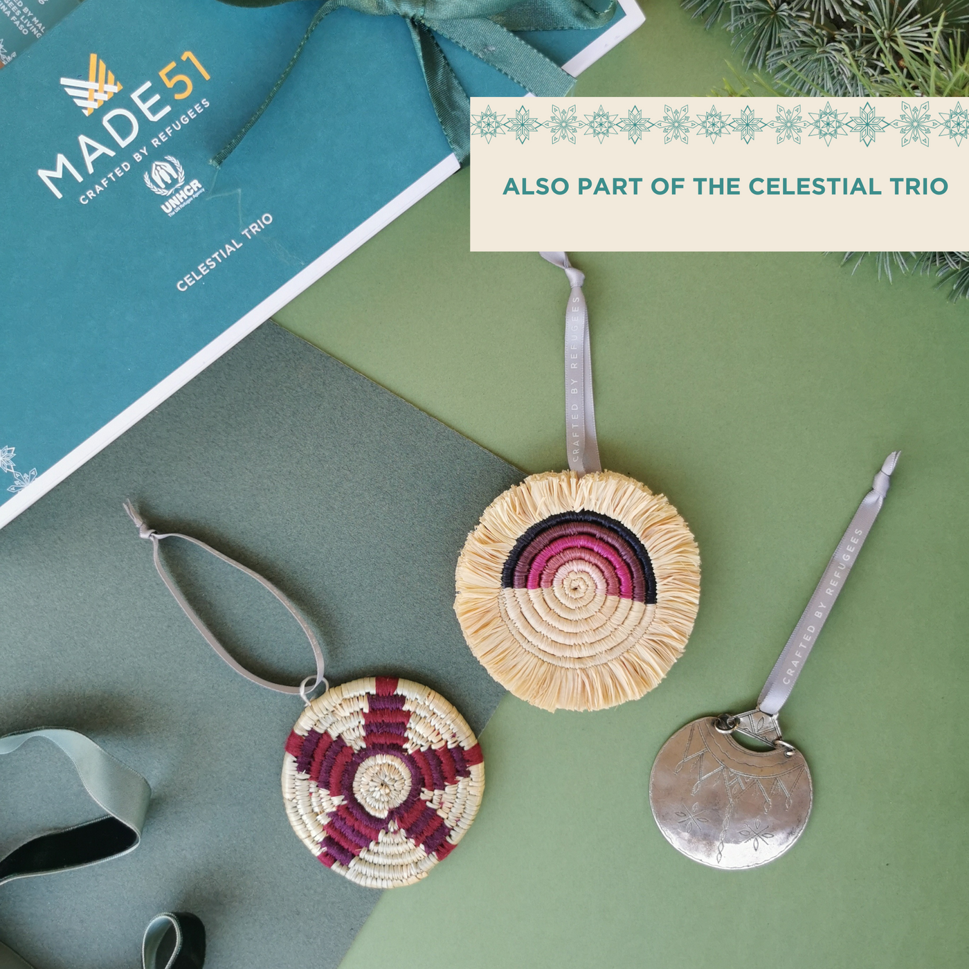 Handcrafted Ornament - Bright Bloom