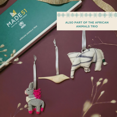 Hand Crafted Ornament - Noble Donkey