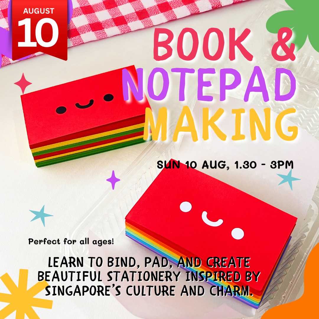 Pte Notepad Book & Notepad Making Workshop – The Social Space Pte Ltd
