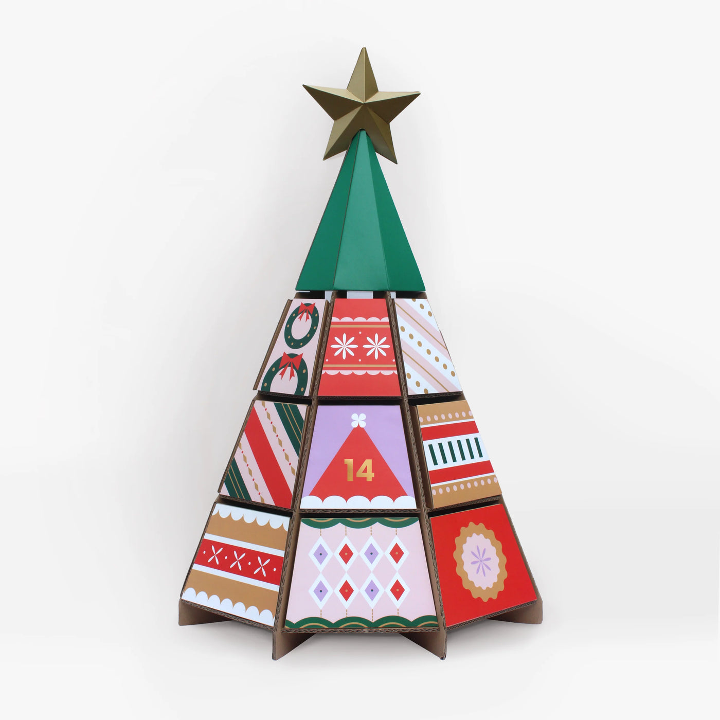 Cardboard Advent Calendar (Pre-order)
