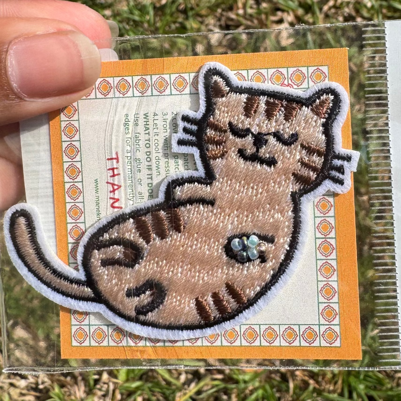 Beads Iron-on Patch