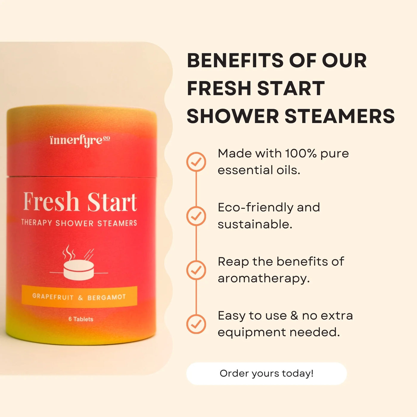 Fresh Start Shower Steamer
