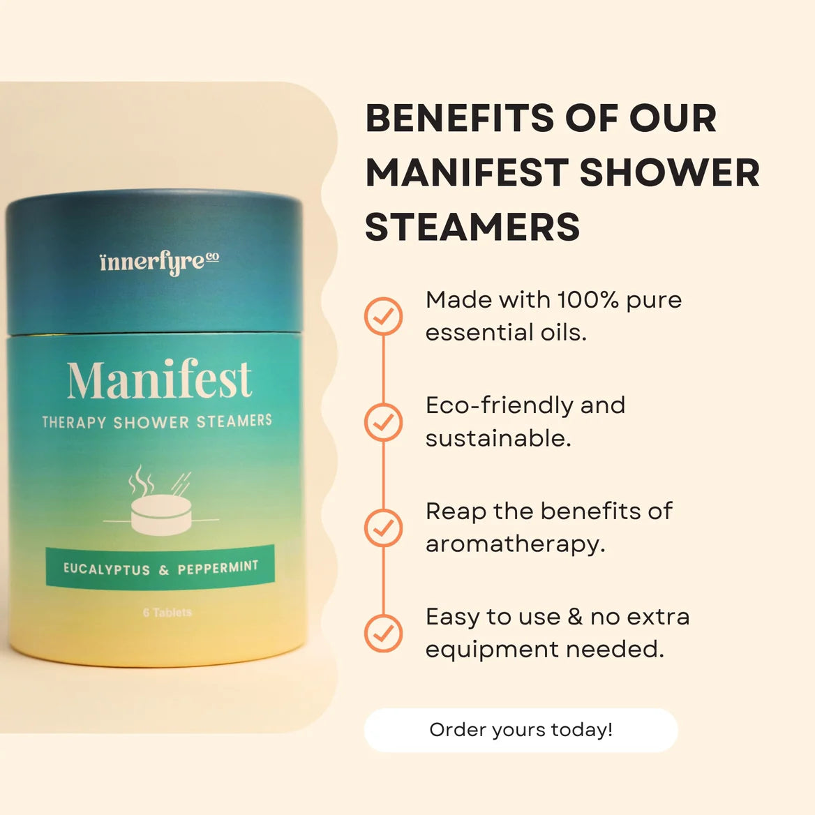 Manifest Shower Steamer