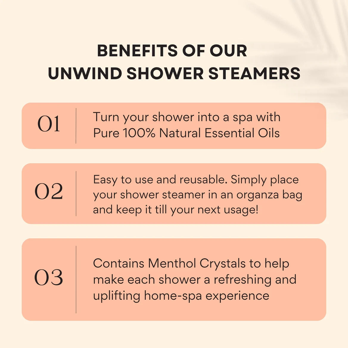 Unwind Shower Steamer