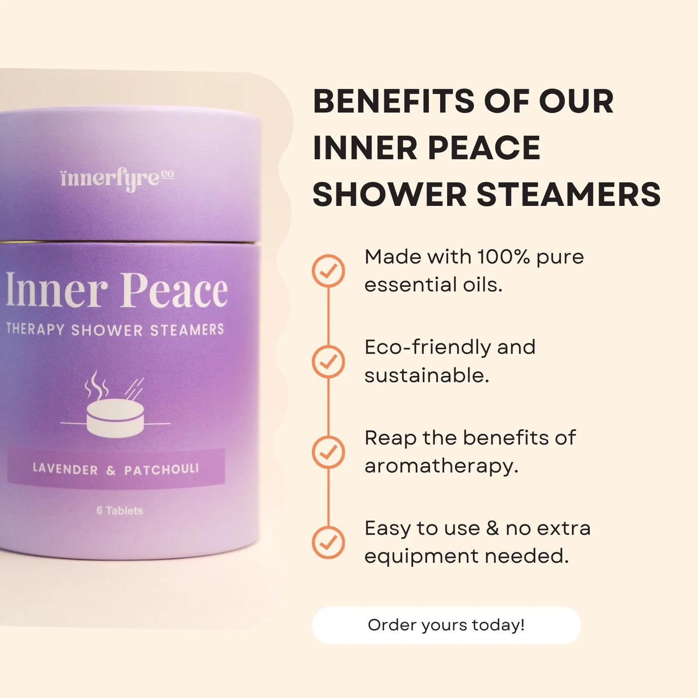 Inner Peace Shower Steamer