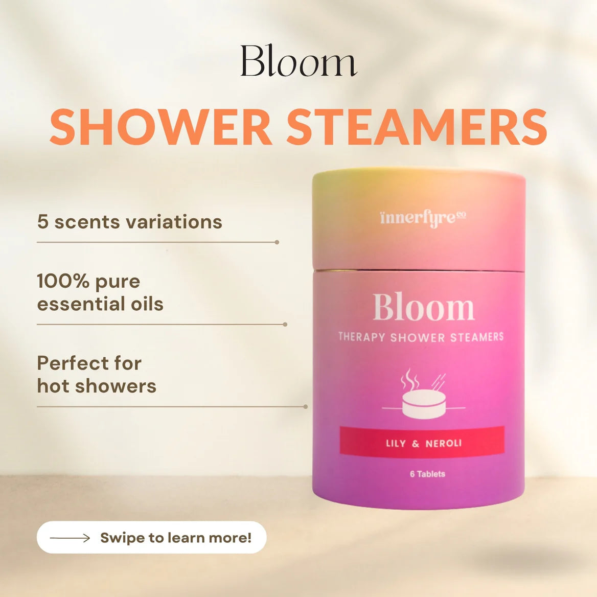 Bloom Shower Steamer