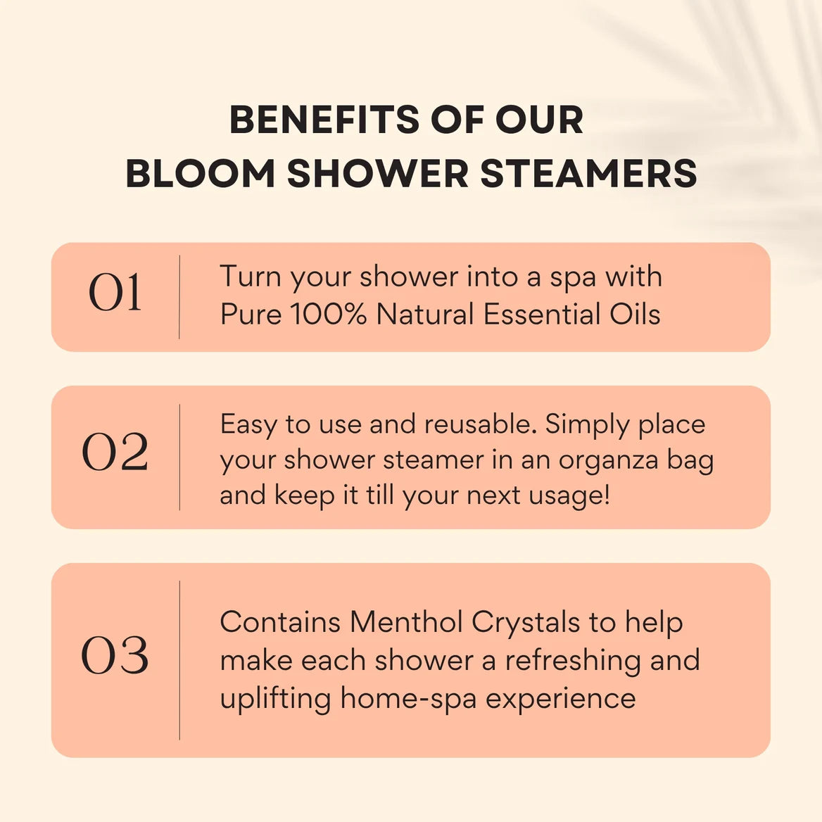 Bloom Shower Steamer