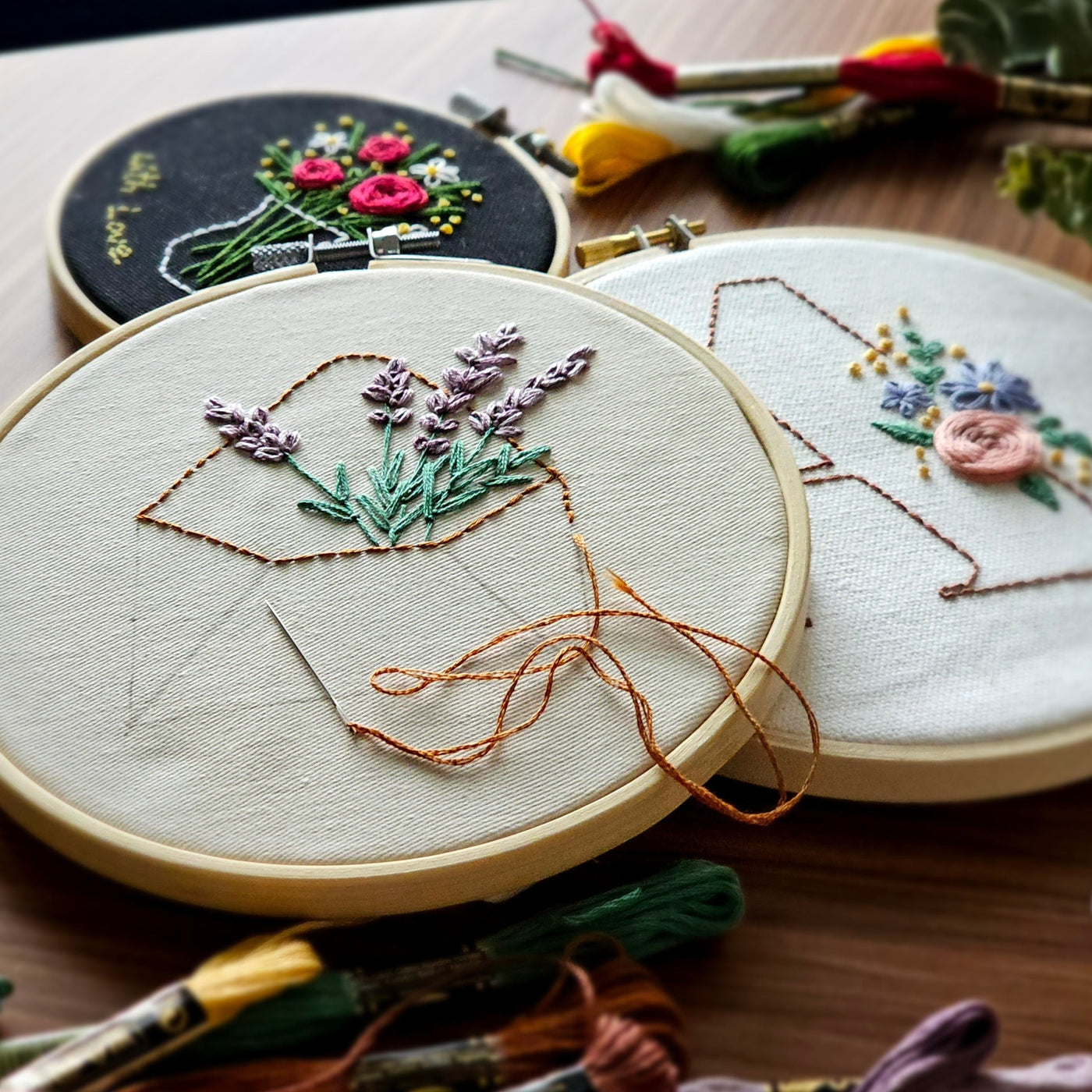 18th Mar - Bloom: Beginner's Floral Embroidery Workshop