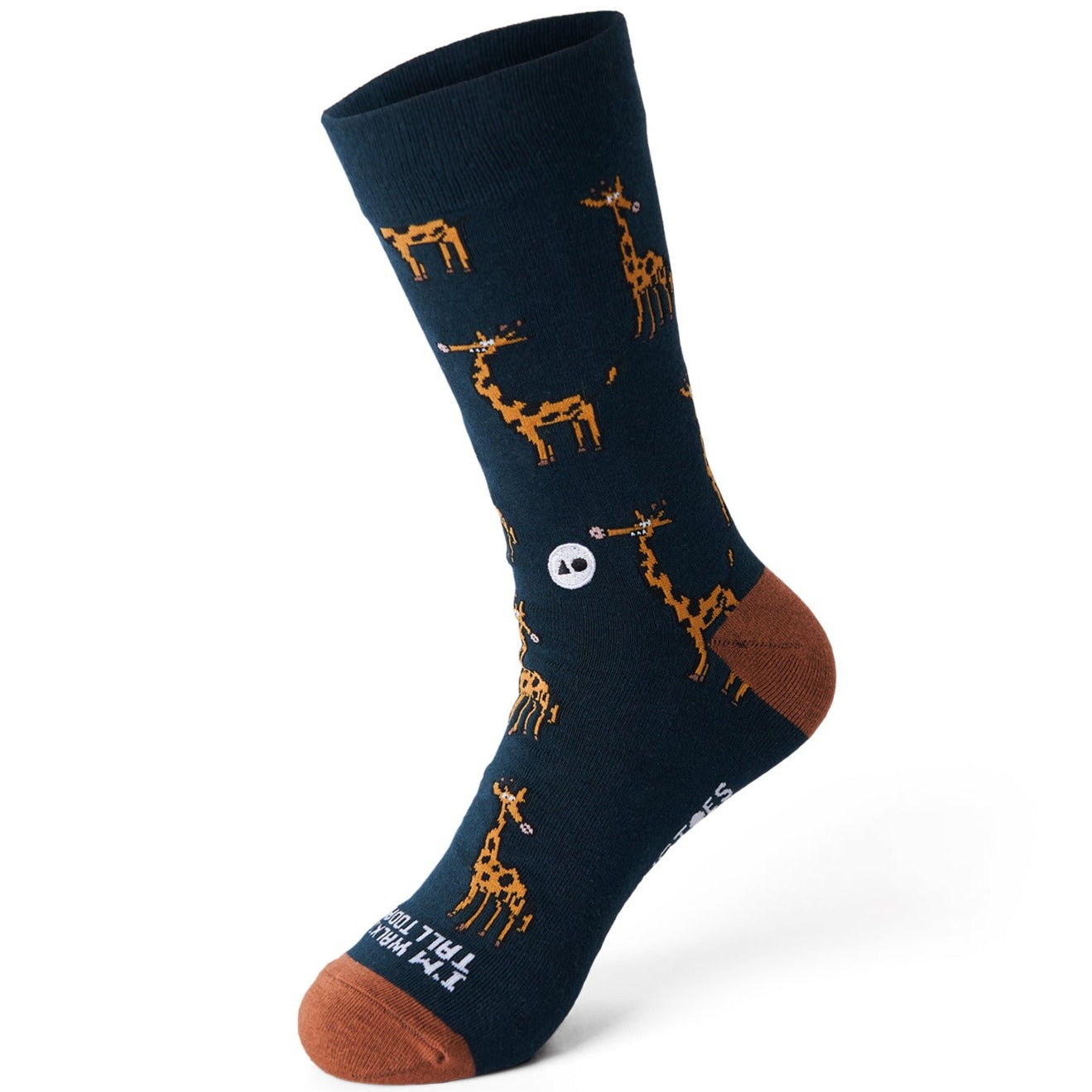 Walking Tall Giraffe Socks