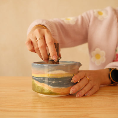 Matcha Bowl Pottery Painting Workshop