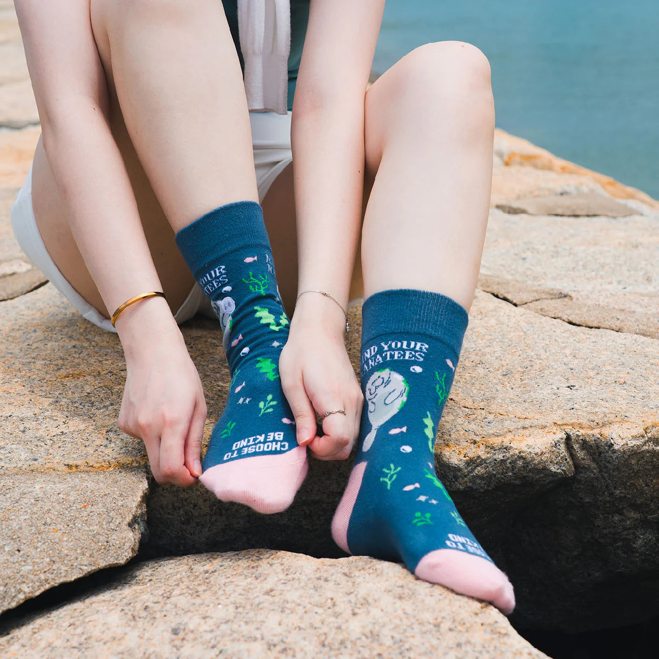 Kind Manatee Sock