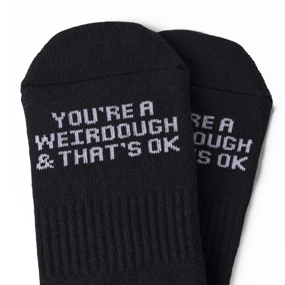 Weird Pizza Athletic Socks