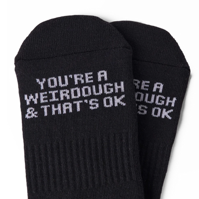 Weird Pizza Athletic Socks