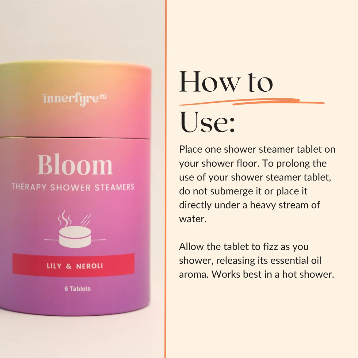 Bloom Shower Steamer