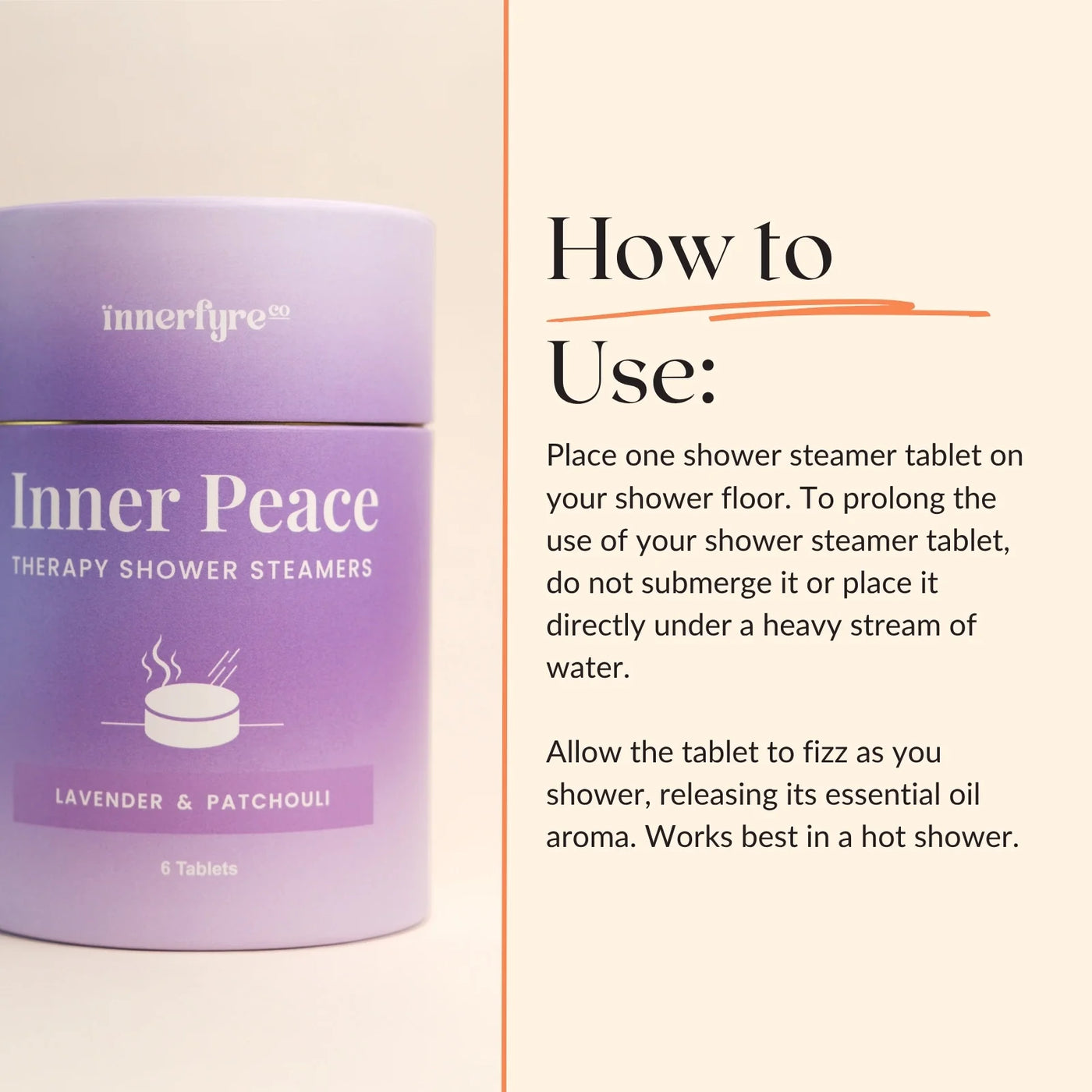 Inner Peace Shower Steamer