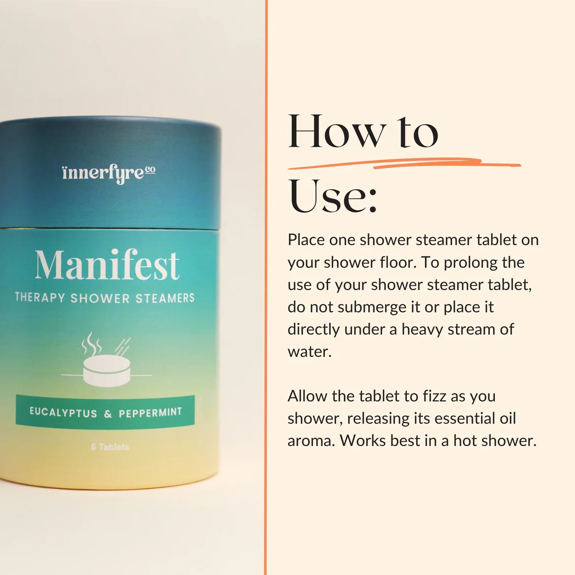 Manifest Shower Steamer