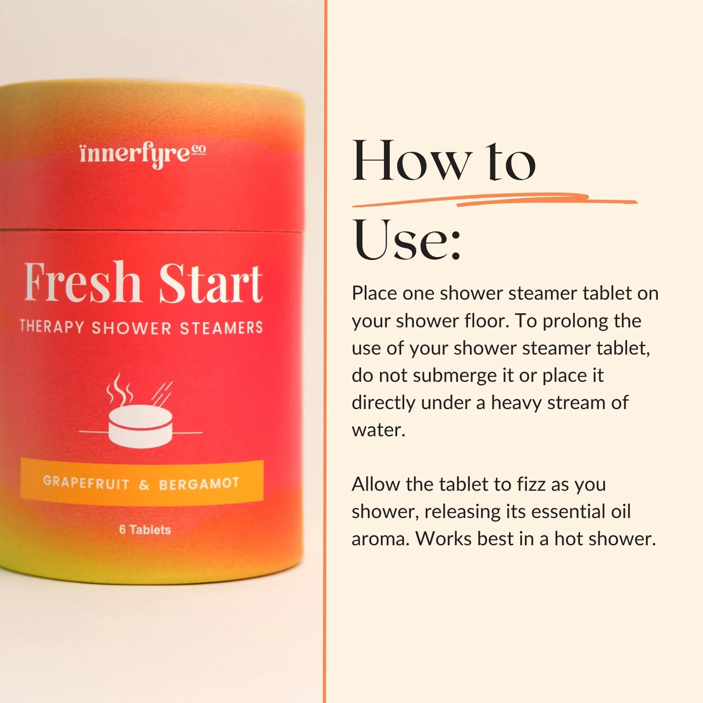 Fresh Start Shower Steamer