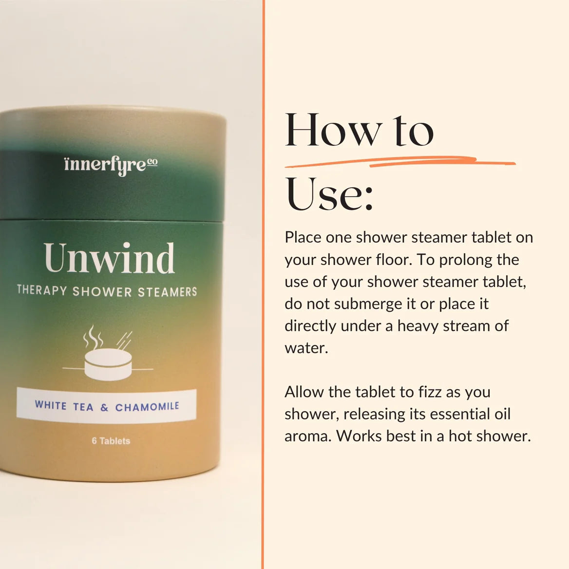 Unwind Shower Steamer