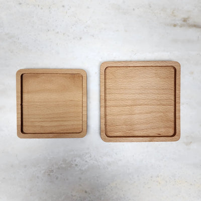 Large Wood Coaster (Bulk)