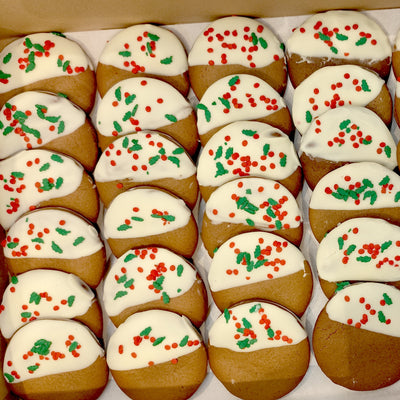 X'mas Gingerbread Cookie Platters