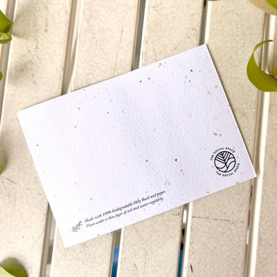 The Social Space Plantable Note Card