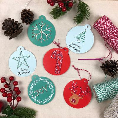Embroidered Ornament Craft Kit