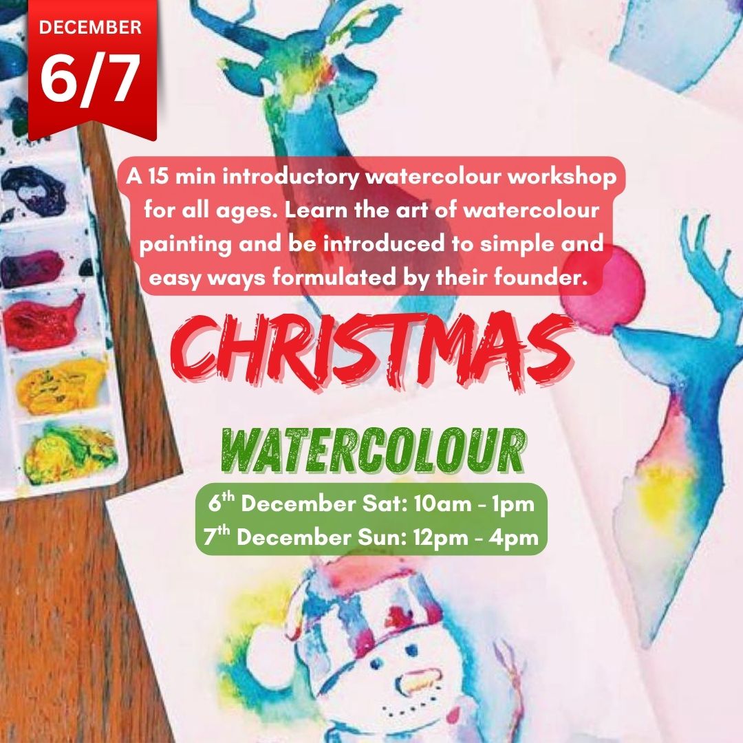Festive Watercolor Painting Workshop by LACA Art Academy